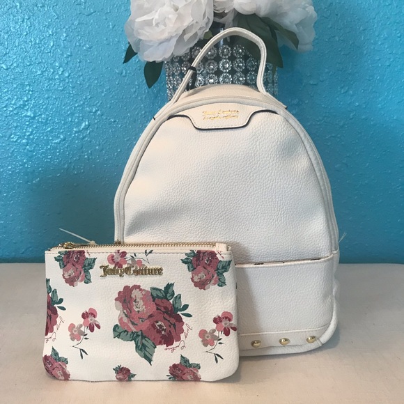 Juicy Couture Floral with Pouch Mini Backpack main image 5